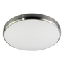 PLAFÓN ILUMINADO LED SOBREPONER CIRCULAR 27 W GRIS LUZ FRÍA Y CÁLIDA INTERIOR