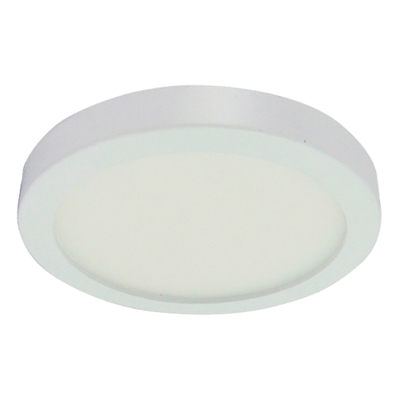 PLAFÓN ILUMINADO LED SOBREPONER CIRCULAR 6 W BLANCO LUZ FRÍA INTERIOR