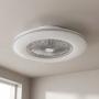 VENTILADOR DE TECHO VENDAVAL 22" FANDELIER PARA INTERIOR CON LED INTEGRADO BLANCO