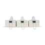 LÁMPARA DE EMPOTRAR EN TECHO TIPO DOWNLIGHT 23,9 X 9 X 7.5 CM 3 LUCES BLANCO LUZ CÁLIDA