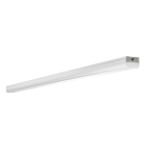 REGLETA DE SOBREPONER EN TECHO 32 WATTS TIPO LINEAL 3.6 CM X 1.17 M X 5 CM 1 LUZ BLANCO LUZ NEUTRA