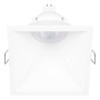 LÁMPARA DE EMPOTRAR EN TECHO TIPO SPOT 5.3 X 9.3 X 9.3 CM 1 LUZ BLANCO LUZ NEUTRA