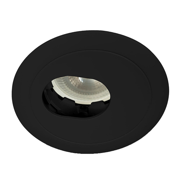 LÁMPARA DE TECHO EMPOTRABLE LED SPOT REDONDA 3.5" 4.5 W NEGRA