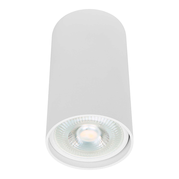 LÁMPARA DE TECHO LED SOBREPONER SPOT 6 W BLANCO LUZ CÁLIDA INTERIOR
