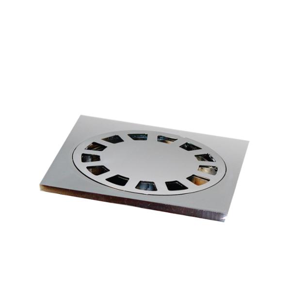 RESUMIDERO DE 5.2 X 5.2 CM PLATA RUGO