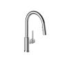 LLAVE PARA FREGADERO MONOMANDO CROMO CON ROCIADOR RETRÁCTIL CONEXIÓN 1/2" 1 ORIFICIO