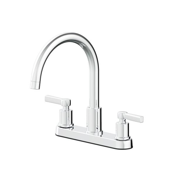 LLAVE MEZCLADORA PARA FREGADERO CROMADA GFD301