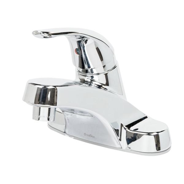 LLAVE PARA LAVABO MONOMANDO CROMO A LAVABO AHORRO DE AGUA CUERPO LATÓN Y RESINA
