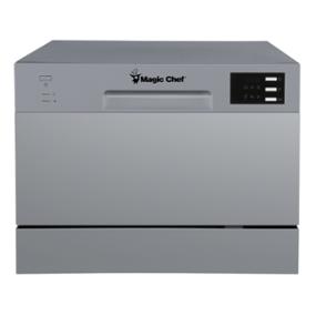 LAVAVAJILLAS DE ENCIMERA 6 SERVICIOS GRIS