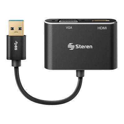 ADAPTADOR USB 3.0 A HDMI / VGA COM476