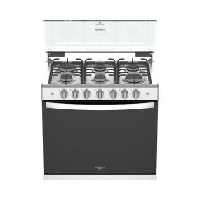 ESTUFA EMPOTRABLE GAS LP 30 PULGADAS 6 QUEMADORES CON CAPELO