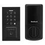CERROJO ELECTRÓNICO TOUCH DIGITAL REVERSIBLE NEGRO MATE CON CÓDIGO Y LLAVE