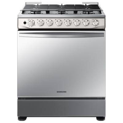 ESTUFA DE PISO GAS NATURAL CONVERTIBLE A LP + ELÉCTRICA 30 PULGADAS 6 QUEMADORES