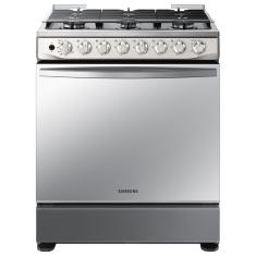 ESTUFA DE PISO GAS NATURAL CONVERTIBLE A LP + ELÉCTRICA 30 PULGADAS 6 QUEMADORES
