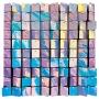 PANEL DE LENTEJUELAS 30 X 30 CM PARA DECORACIÓN TORNASOL 4D