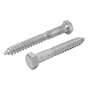 2 TORNILLOS HEXAGONAL PARA MARA 1/2 X 4 PULGADAS PLATA