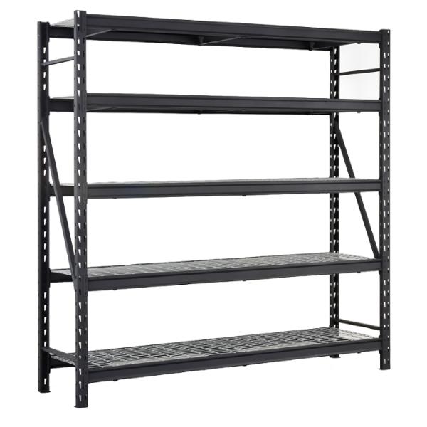 ESTANTE ACERO 5 NIVELES 4082 KG DE CARGA 229 X 61 X 229 CM AJUSTABLE USO RUDO
