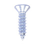 10 TORNILLOS PARA METAL 3/4PULGADA PLATA