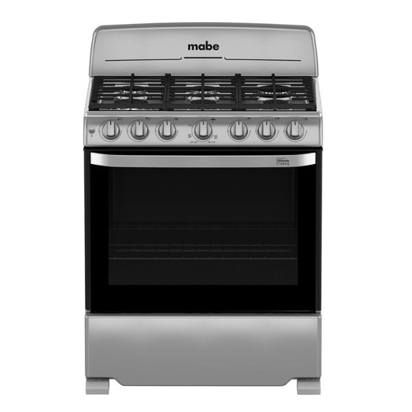 ESTUFA DE PISO GAS LP CONVERTIBLE A NATURAL 30 PULGADAS 6 QUEMADORES