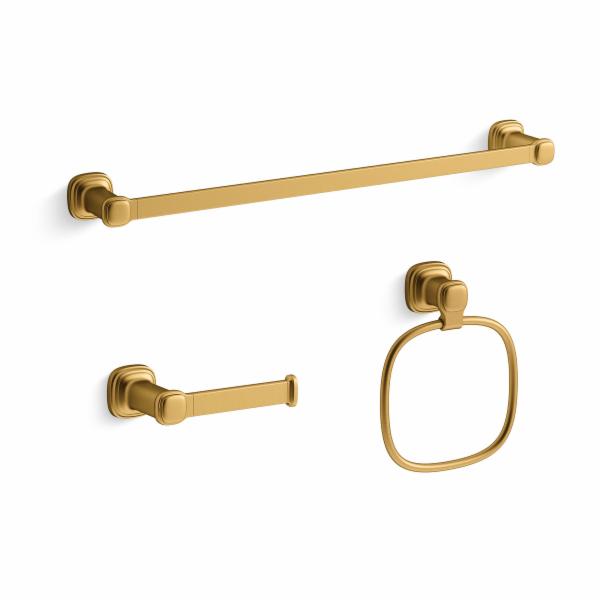 JUEGO DE ACCESORIOS NUMISTA DORADO