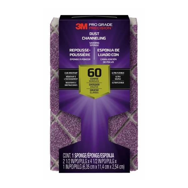 LIJA ESPONJA GRADO 60 GRUESO MINERAL MULTISUPERFICIE