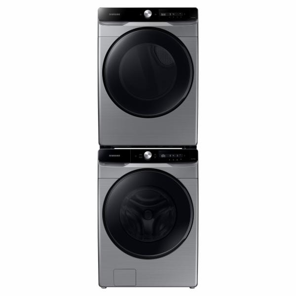 COMBO LAVADORA 22 KG Y SECADORA 24 KG SAMSUNG GAS NAT INOX CARGA FRONTAL MULTICONTROL