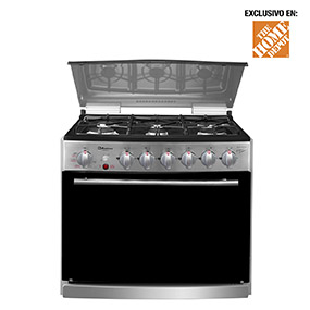 ESTUFA EMPOTRABLE GAS NATURAL Y LP 30 PULGADAS 6 QUEMADORES AIRFRYER