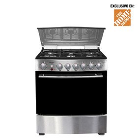 ESTUFA DE PISO GAS LP 30 PULGADAS 6 QUEMADORES AIR FRYER