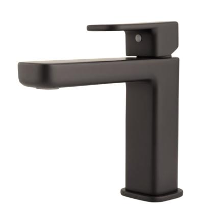 MONOMANDO CORTO PARA LAVABO NEGRO
