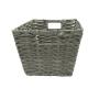 GAVETA ORGANIZADORA CON ASAS 35 X 25 X 19 CM POLIPROPILENO GRIS
