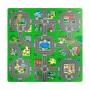 TAPETE INFANTIL FOAMY ADVENTURE CITY 30 X 30 CM AMORTIGUACIÓN Y PROTECCIÓN
