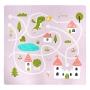 TAPETE INFANTIL FOAMY FAIRY TALE CITY 30 X 30 CM AMORTIGUACIÓN Y CONFORT