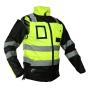CHAQUETA EJECUTIVA ECOFRIENDLY CON MANGAS DESPRENDIBLES AMARILLO/NEGRO