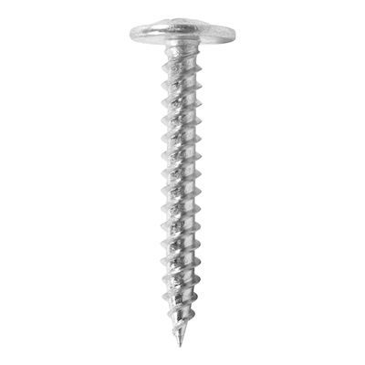 100 TORNILLOS PARA METAL 1 1/4PULGADA PLATA
