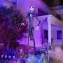 ADORNO DE HALLOWEEN JACK SKELLINGTON CON SONIDO Y LUZ 3.9 M