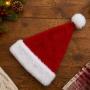 GORRO NAVIDEÑO SANTA 49 CM DE POLIÉSTER ROJO