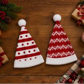 GORRO NAVIDEÑO FESTIVO DISPONIBLE EN 2 ESTILOS DIFERENTES