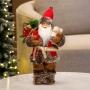 SANTA NAVIDEÑO DECORATIVO MULTICOLOR PLÁSTICO 30 CM DISPONIBLE EN 4 ESTILOS DIFERENTES