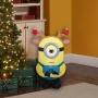 INFLABLE NAVIDEÑO MINION CON LUZ LED 107 CM