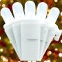 LUCES NAVIDEÑAS MICRO LLUVIA LED BLANCO FRÍO 5.58 M 200 LUCES