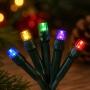 SERIE LUCES LED MICRO 100L BATERIA MULTICOLOR