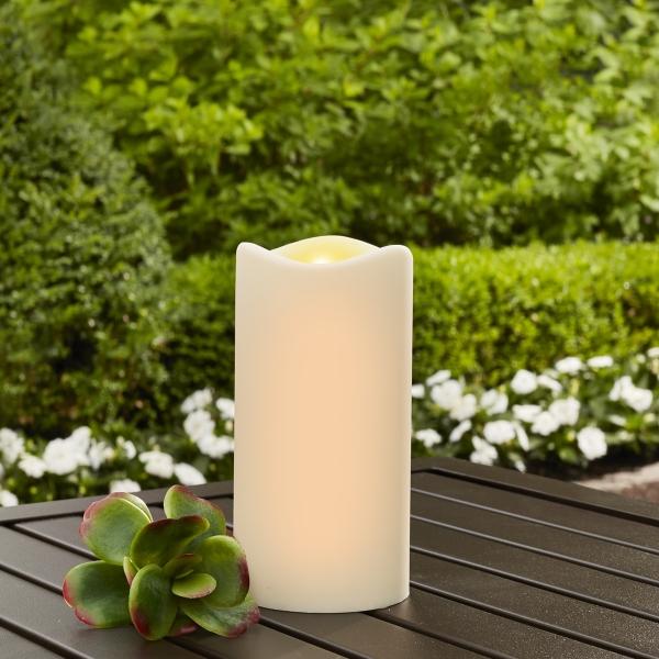 VELA LED DECORATIVA PARA INTERIORES 7.6 X 15.2 CM