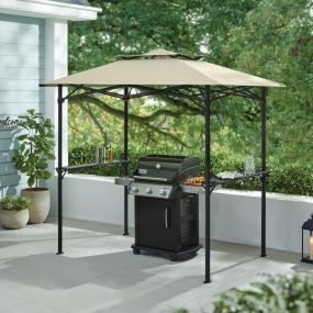 GAZEBO RECTANGULAR 243.8 X 152.4 CM BEIGE