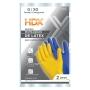 2 PACK GUANTE REUSABLE LATEX HDX L/XL