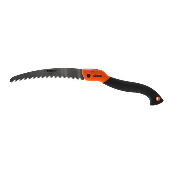 SERRUCHO PLEGABLE 10 PULG. HOJA CURVA 5 DPP MANGO PLÁSTICO,TRUPER