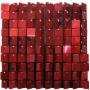 PANEL DECORATIVO 210 X 120 CM PLATA CON ESTRUCTURA 4D BACKDROP