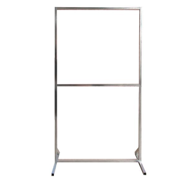 ESTRUCTURA PARA PANEL 120 X 210 CM DECORATIVO PLATA BACKDROP