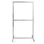 ESTRUCTURA PARA PANEL 120 X 210 CM DECORATIVO PLATA BACKDROP