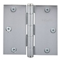 BISAGRA DE CABEZA PLANA 8.89 X 8.89 CM PLATA 2 PIEZAS