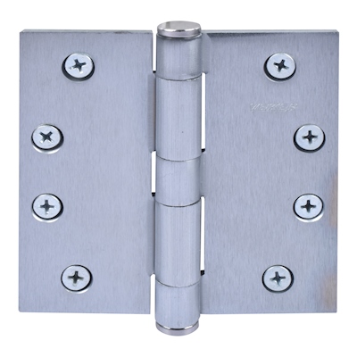 BISAGRA DE CABEZA PLANA 10.7 X 10.2 X 1.4 CM PLATA 2 PIEZAS